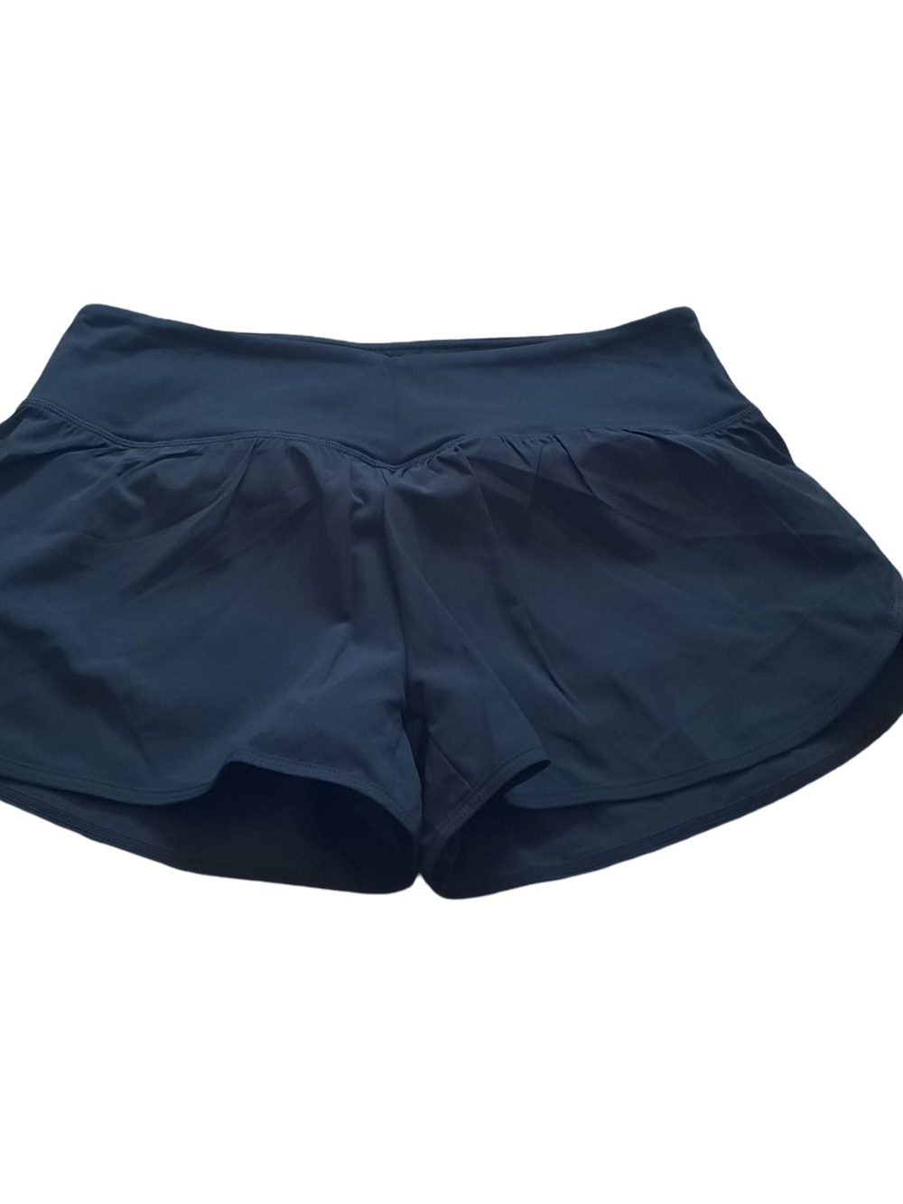 Women's Black Athletic Shorts with Built-In Liner